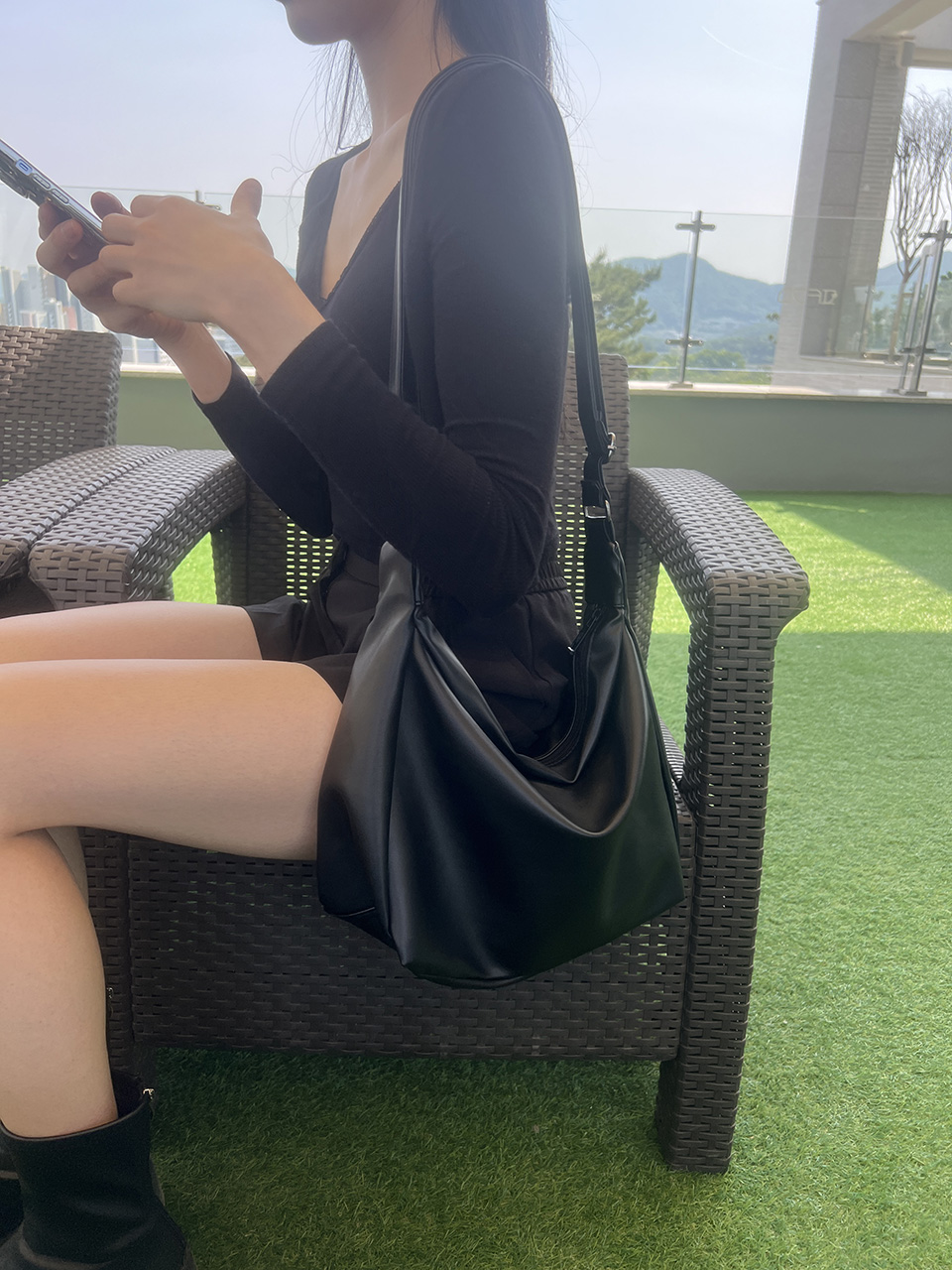 Daily Half-Moon Shoulder Bag
