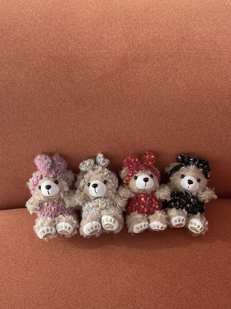 Teddy bear doll charm