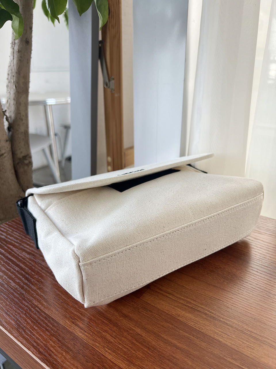 Canvas Flip Mini Shoulder Bag