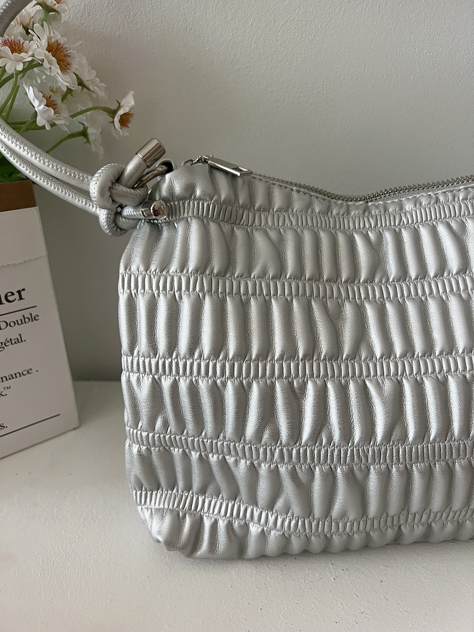 shoulder bag／キルティングシルバー MAG-SLV-1_grande.jpg?v=1691092520