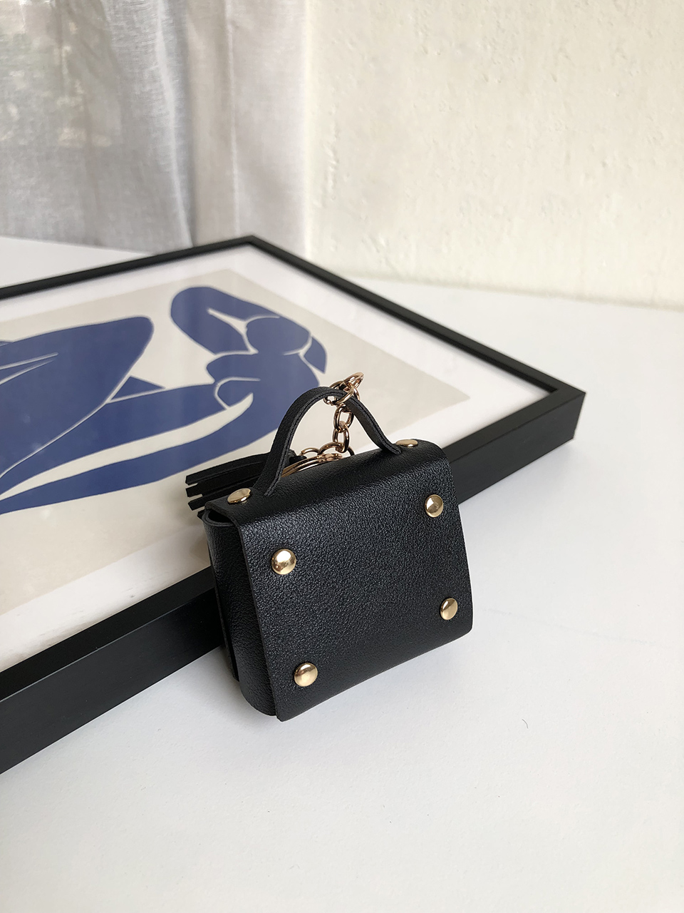 Flower AirPods Case Mini Bag Keyring (5 colors)