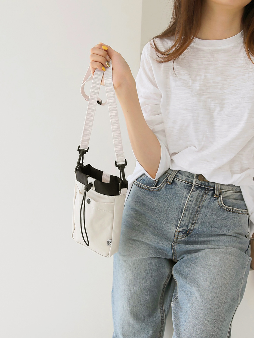 String Nylon Waterproof Mini Crossbody Bag (5 colors)