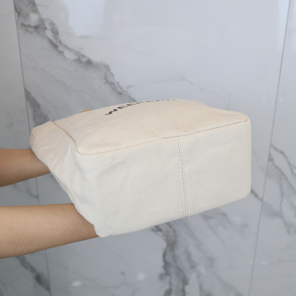 Canvas Lettering 2-Way Bag