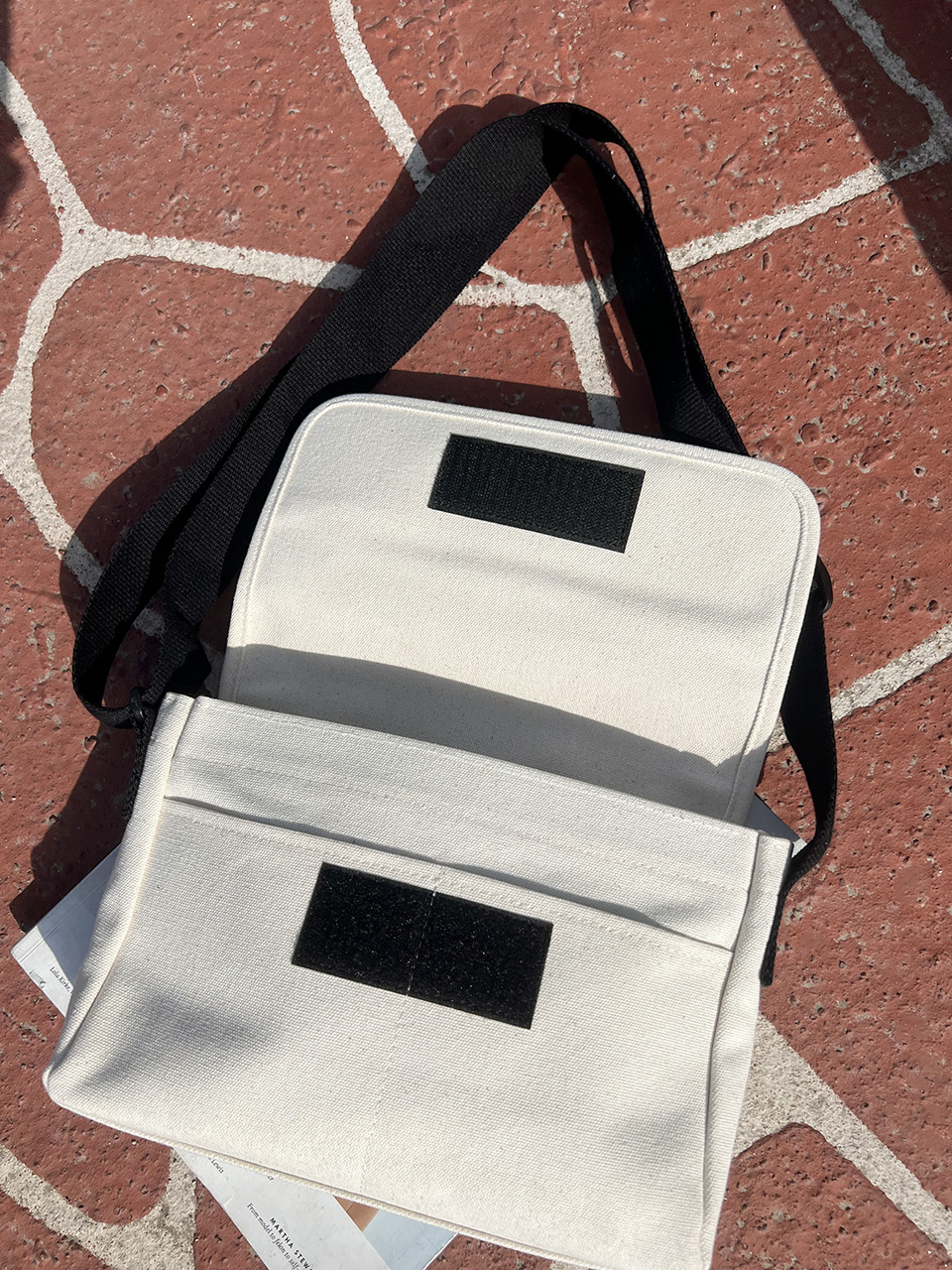 Canvas Flip Mini Shoulder Bag