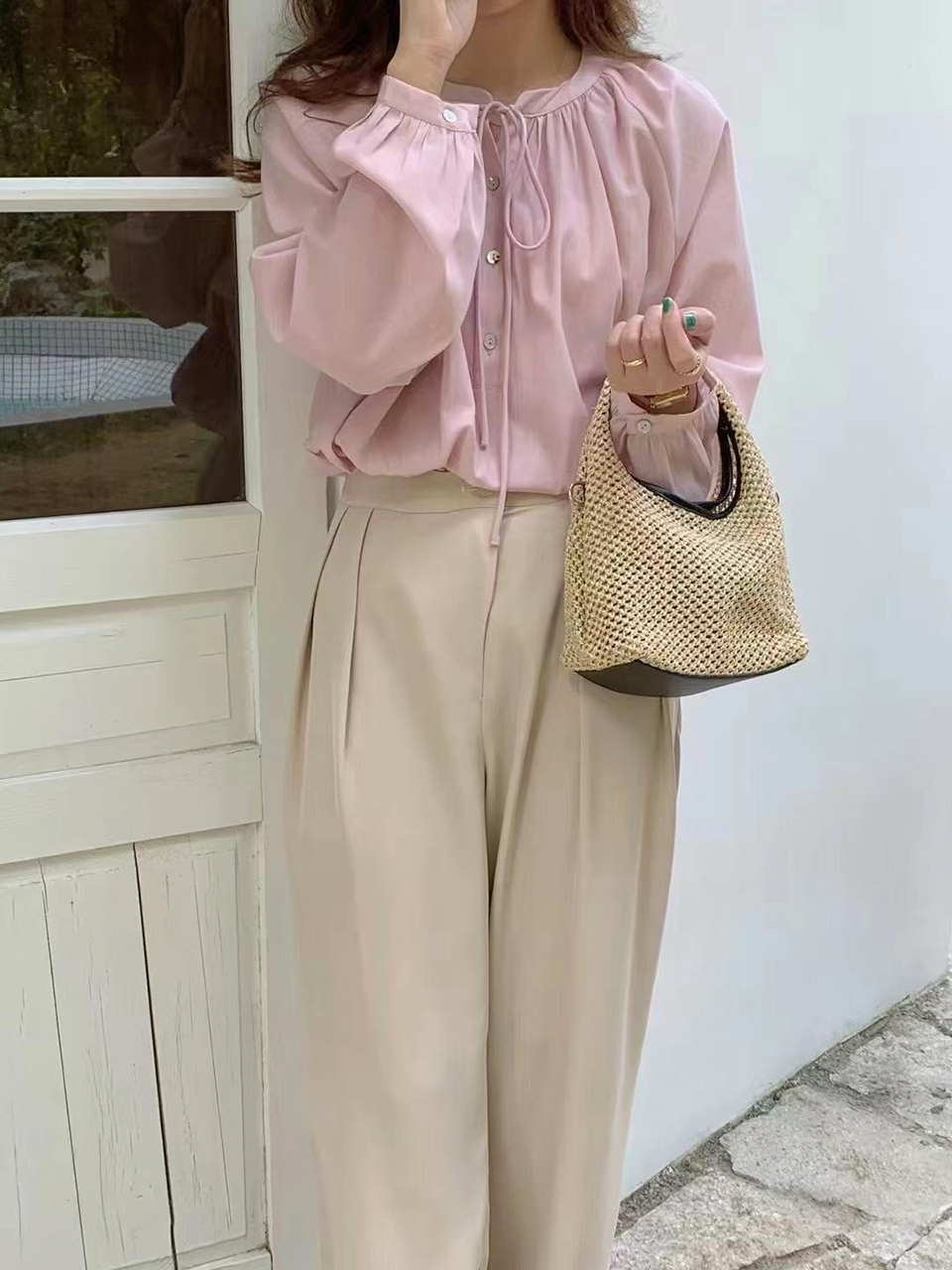 Sevier Rattan 2-Way Summer Mini Tote Bag