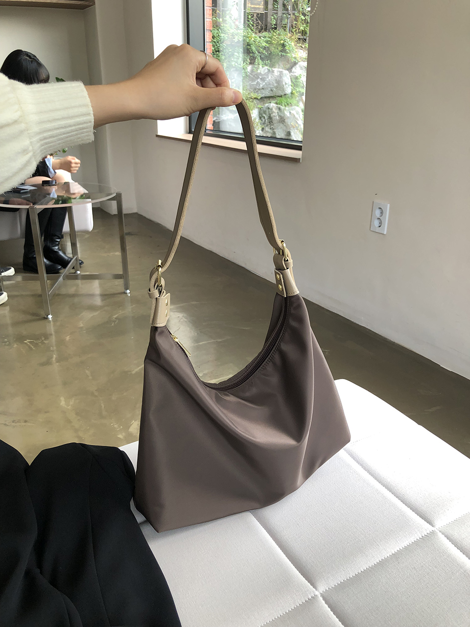 [Waterproof] Shoulder Eco Bag (3 colors)