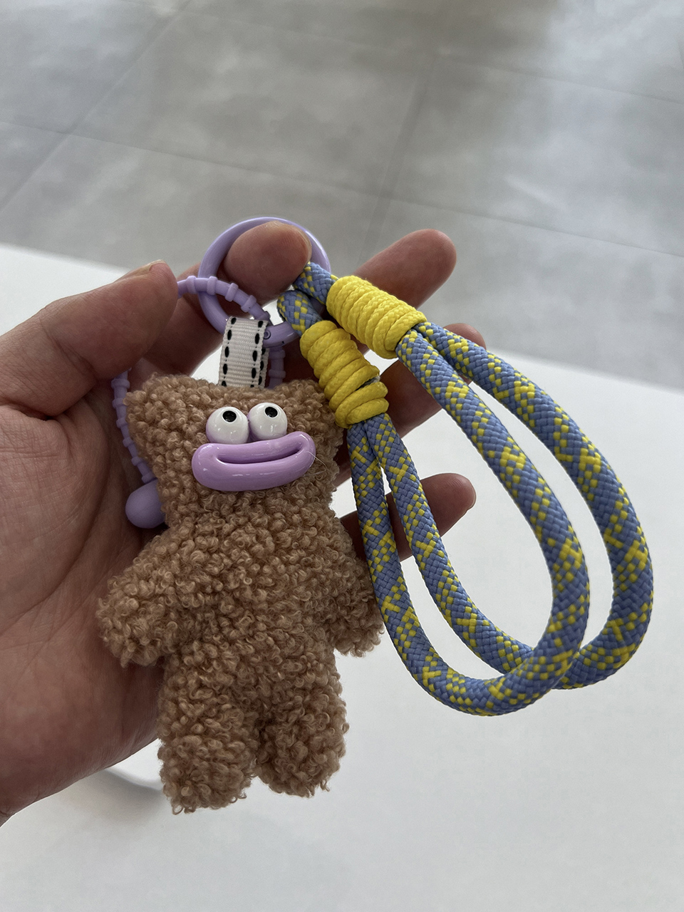Boa doll keyring/charm