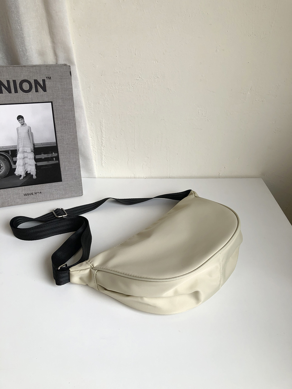 Nylon crossbody bag