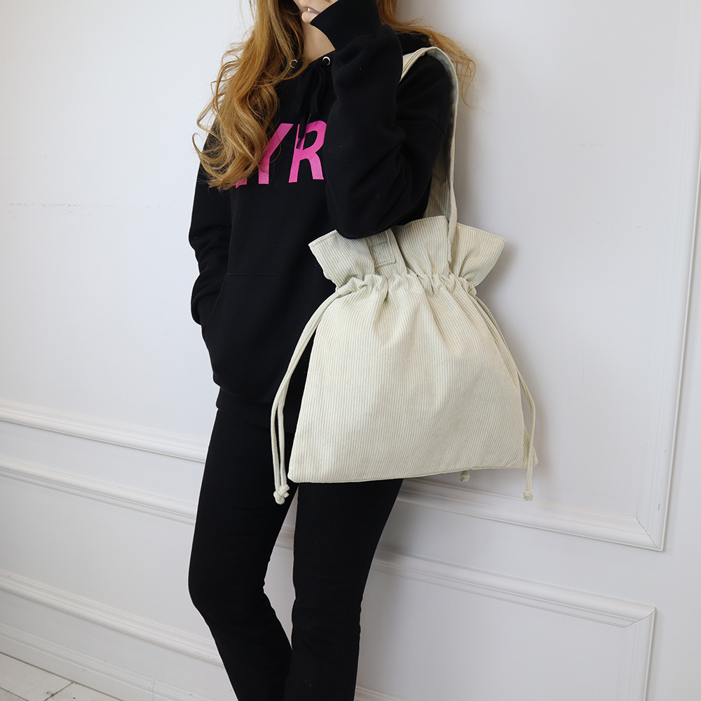 Corduroy Big Shoulder Eco Bag