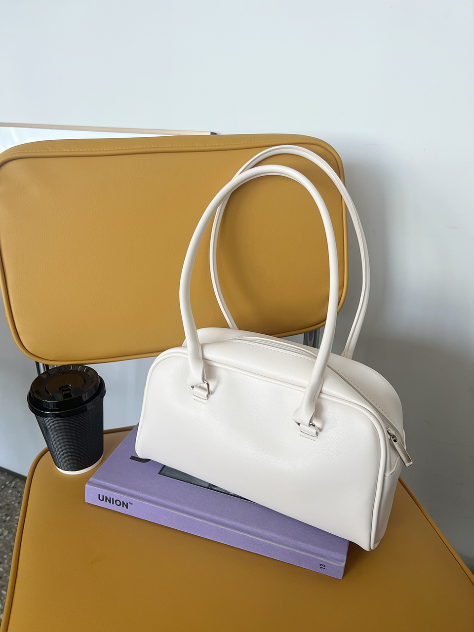 2-Pocket Mini Bucket Shoulder Bag (4 colors)