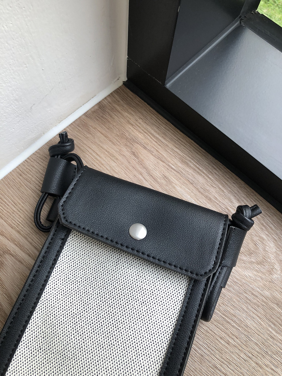 Faux Leather Mix Mini Shoulder Bag (3 colors)