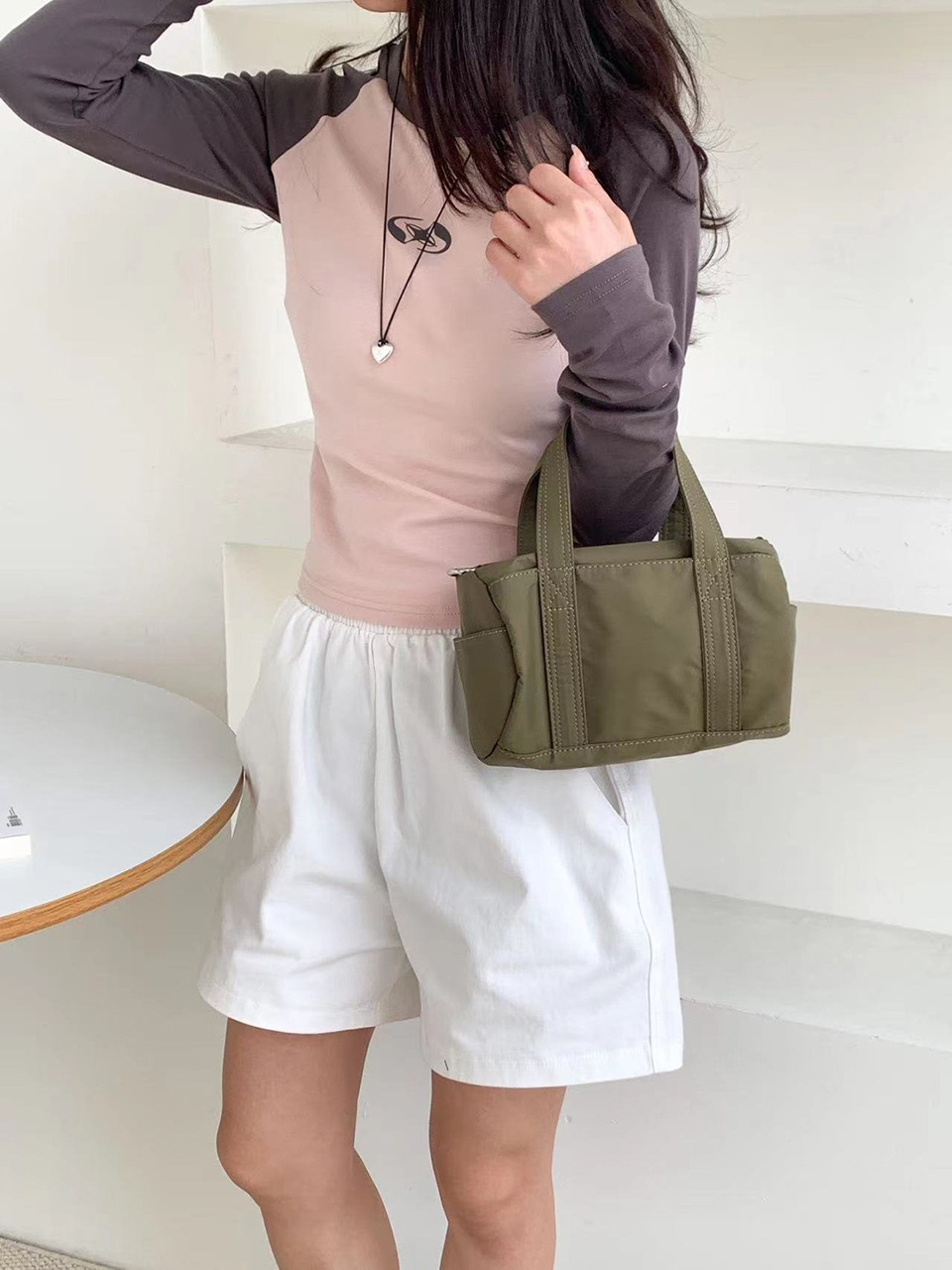 Nylon Mini Tote Bag (4 colors)