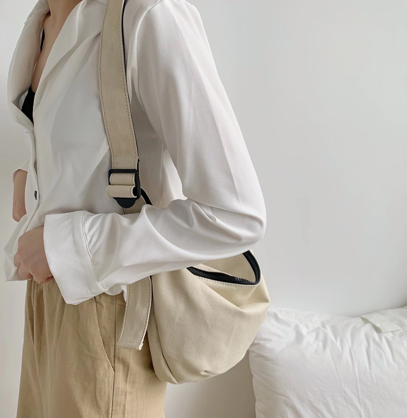Mono Zip-Up Cloth Eco Bag