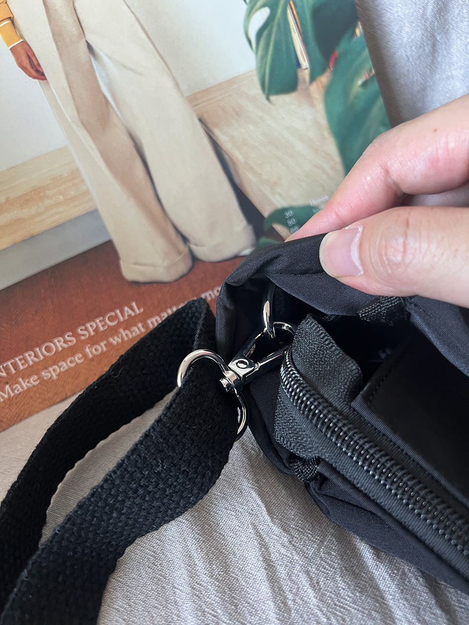 High-pressure quilted mini Boston bag