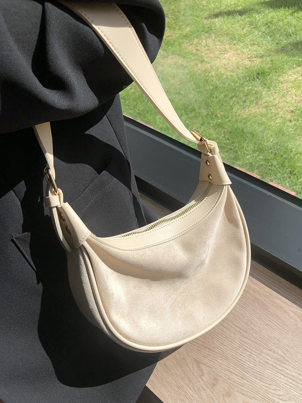 Suede Mini Shoulder Bag (5 colors)