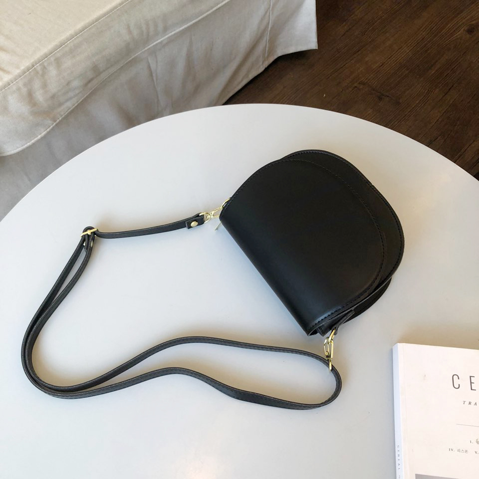 Soft mini shoulder bag