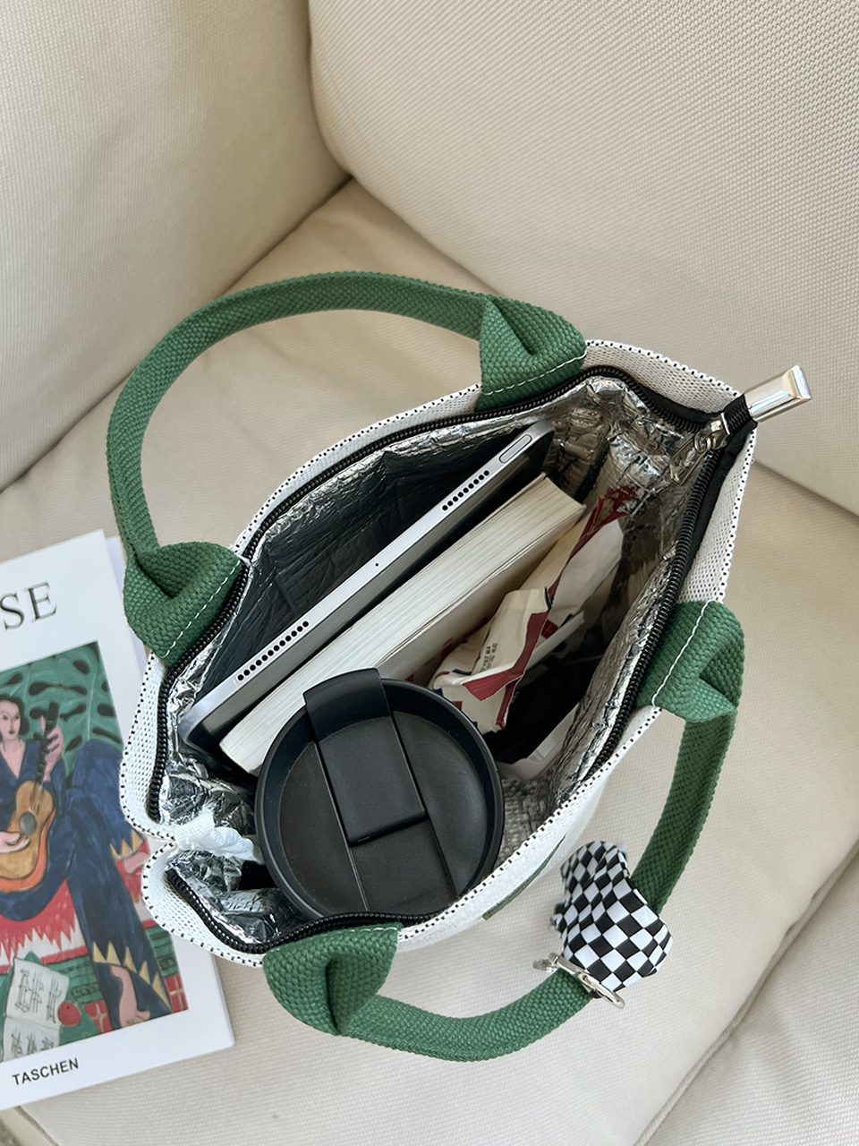 Canvas Insulated Tote Bag (2 colors)