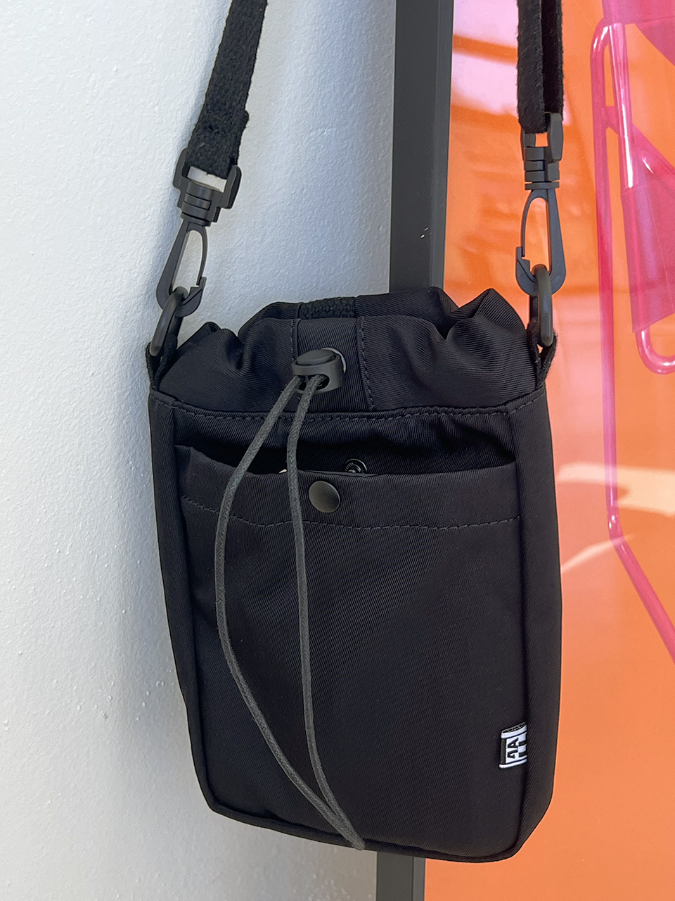Roasted string mini crossbody bag
