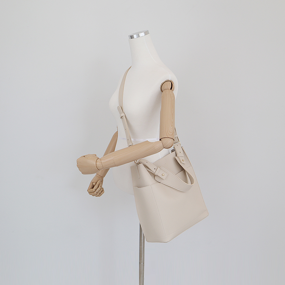 Two-way Big Cross Bucket Bag (7 colors)