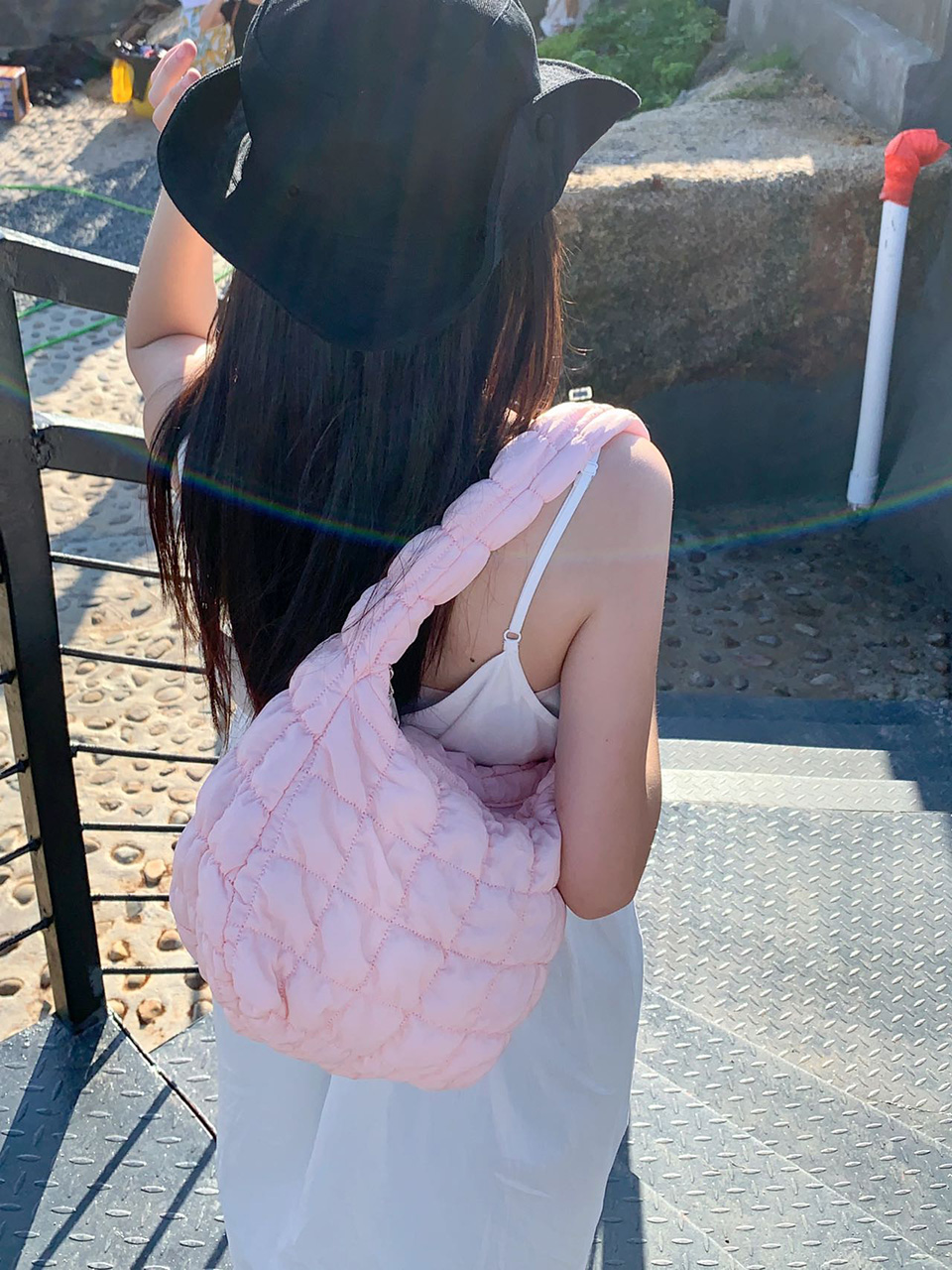 Two You Quilted Medium Shoulder Bag