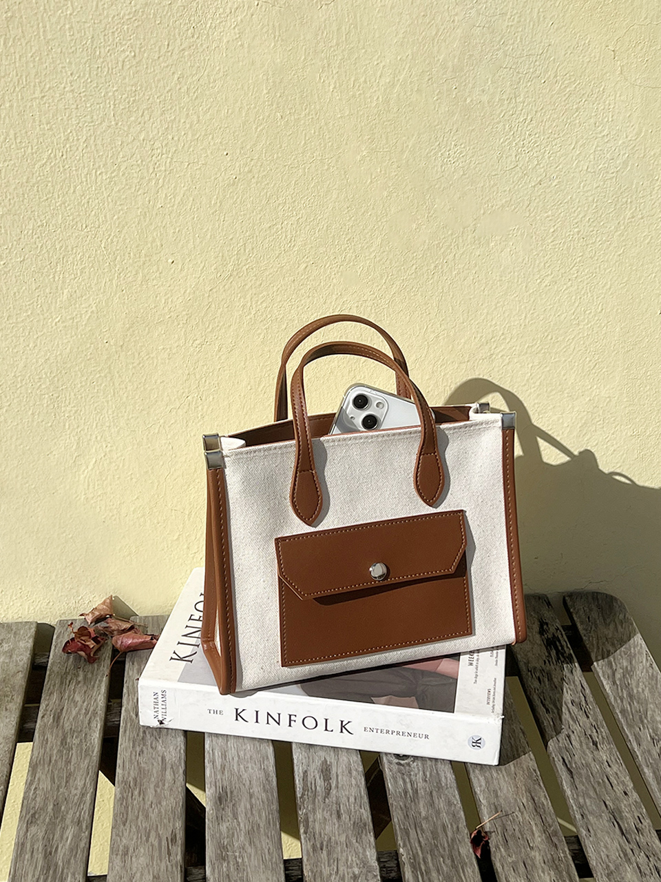 Mini Pocket 2-Way Cross Eco Bag (2 colors)