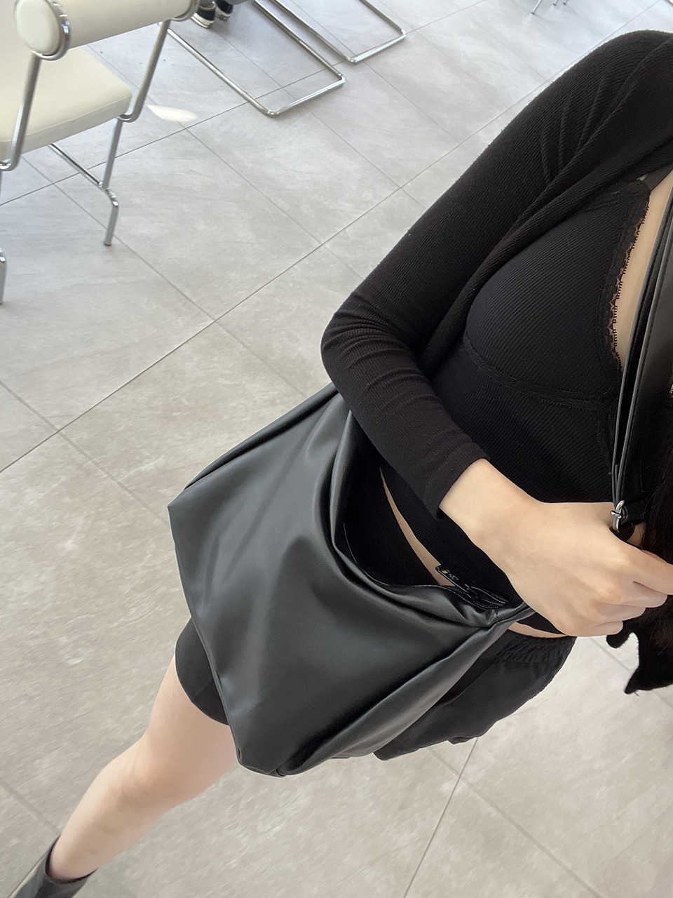 Daily Half-Moon Shoulder Bag
