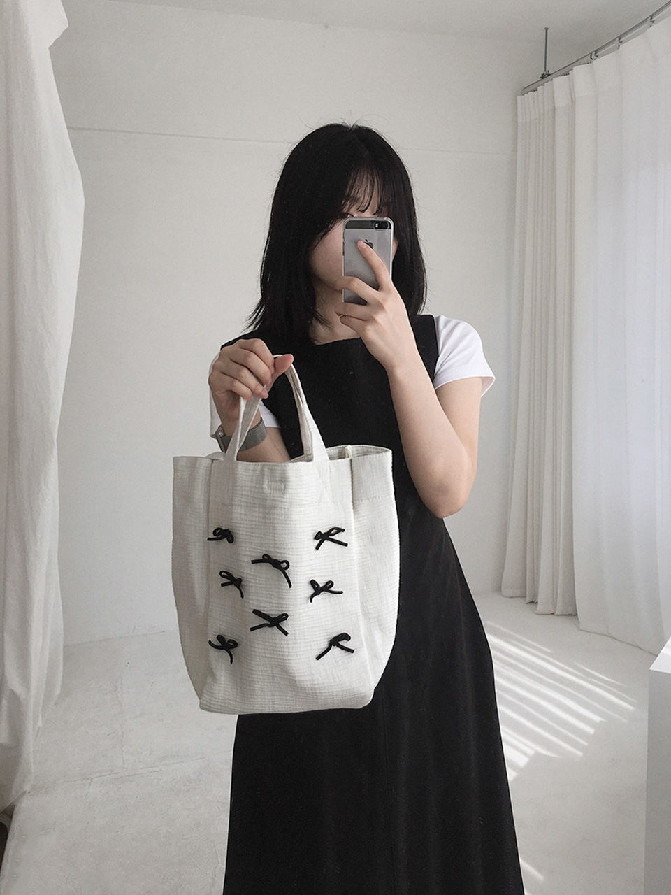 Ribbon Ballet Core Tote Bag