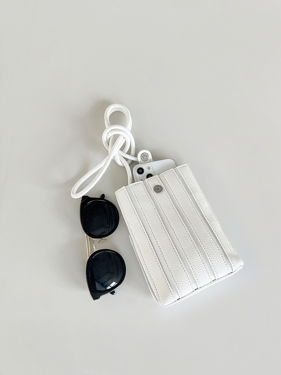 Rople Button Smartphone Bag Mini Shoulder Bag