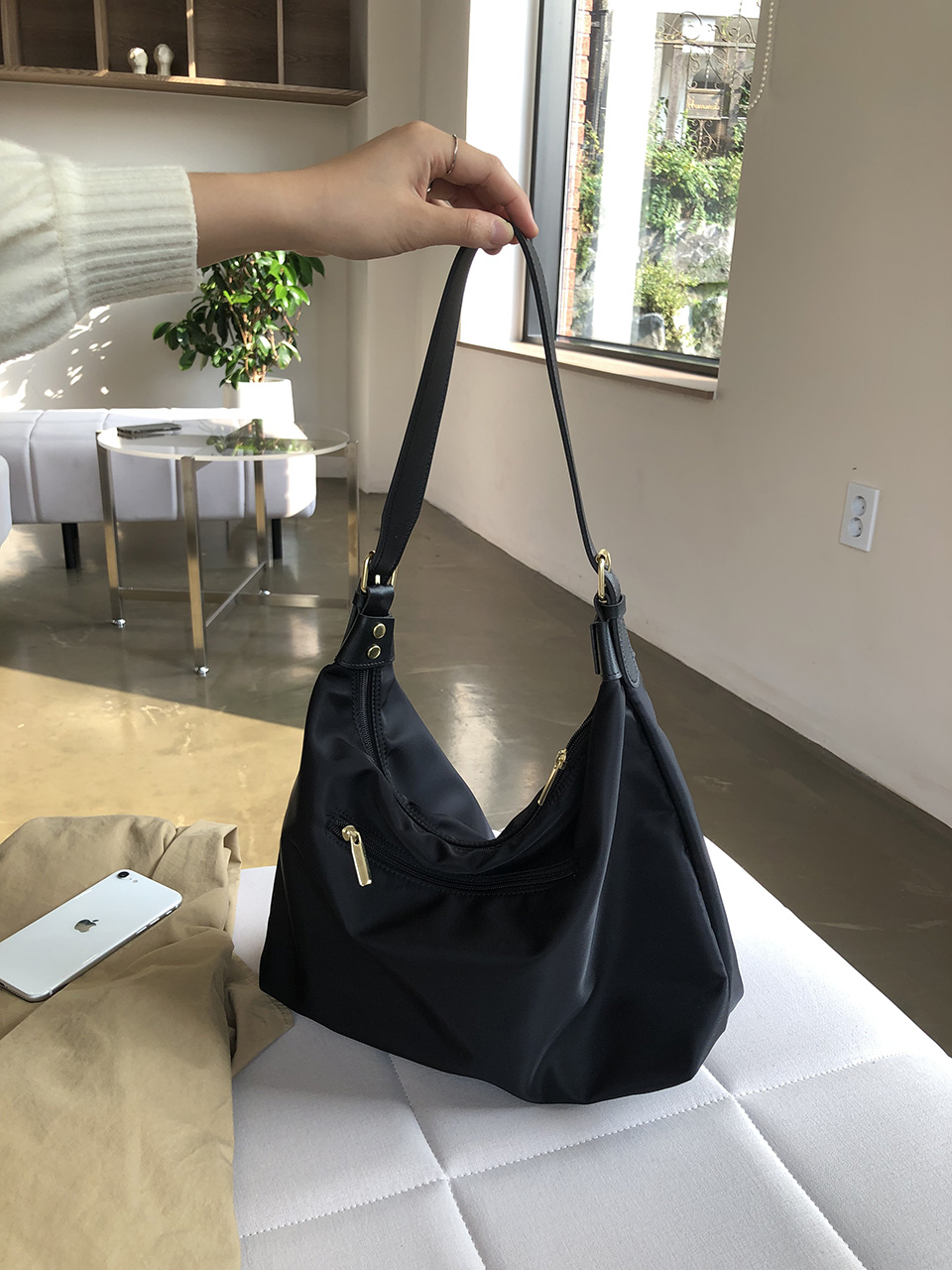 [Waterproof] Shoulder Eco Bag (3 colors)