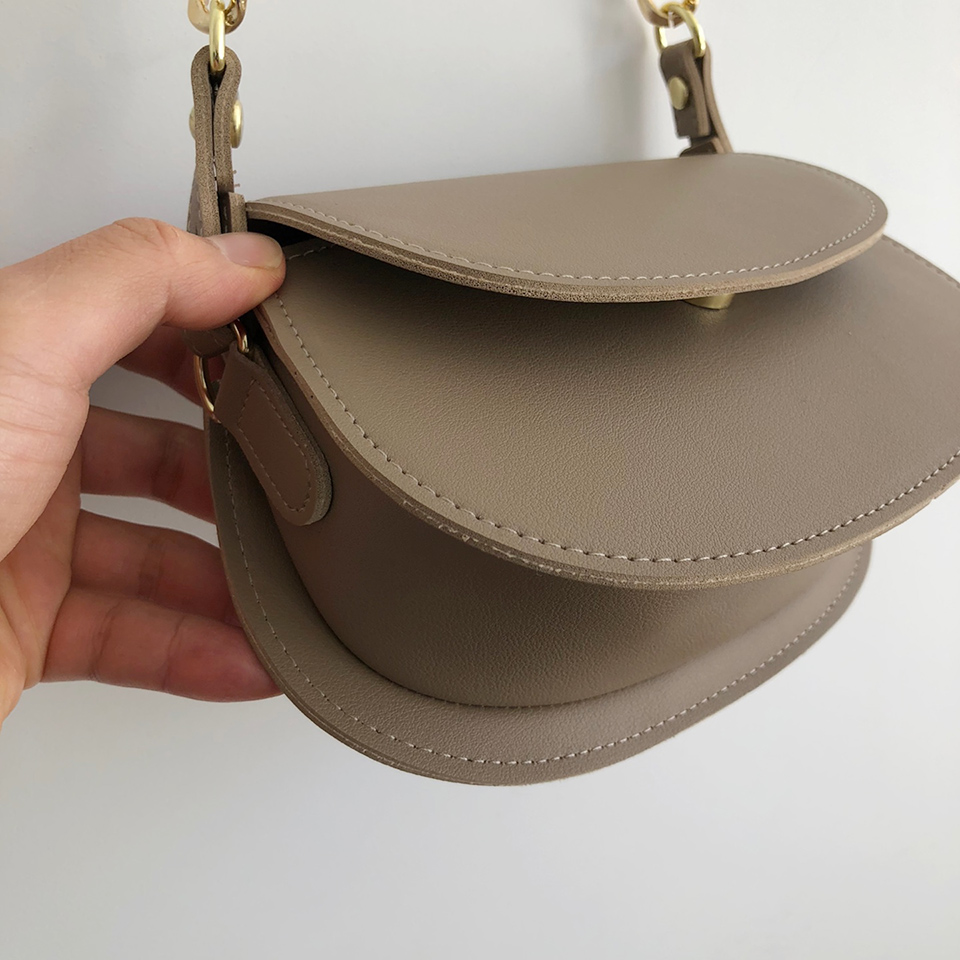 Soft chain mini shoulder bag (with cross strap)