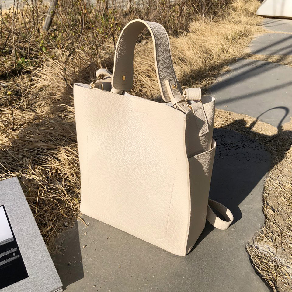 Two-way Big Cross Bucket Bag (7 colors)