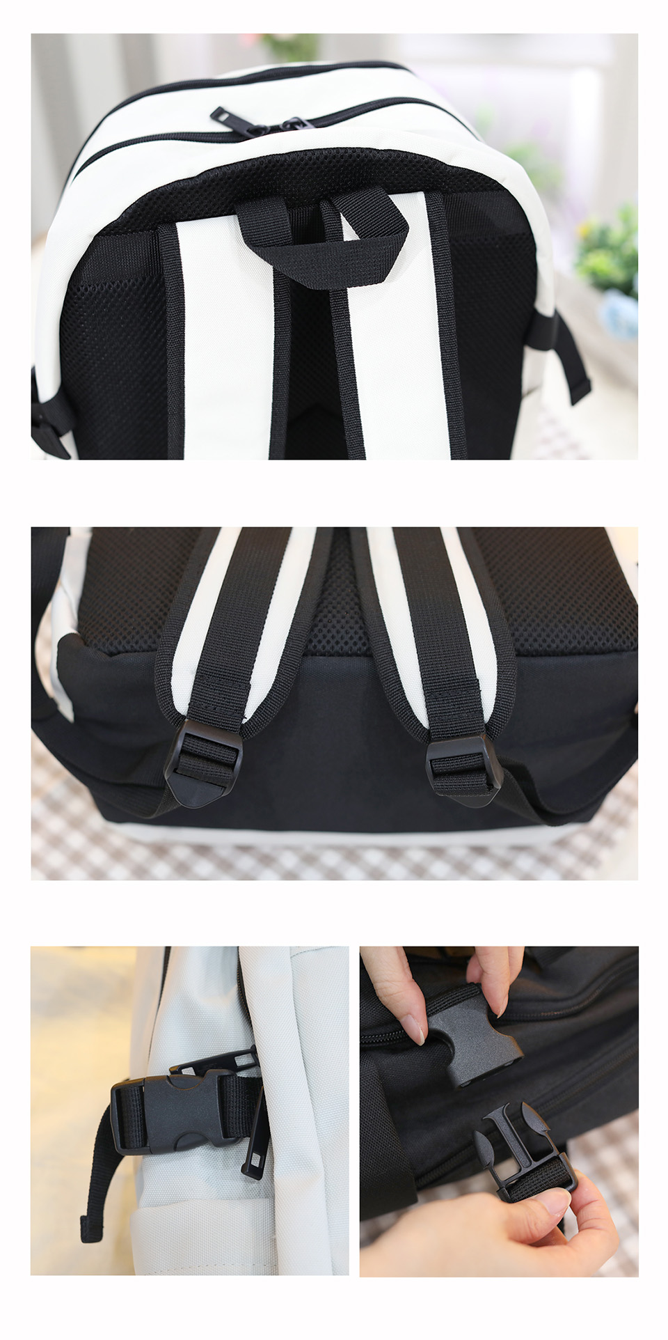 [Unisex] Bertie Keyring Pouch Casual Backpack Rucksack