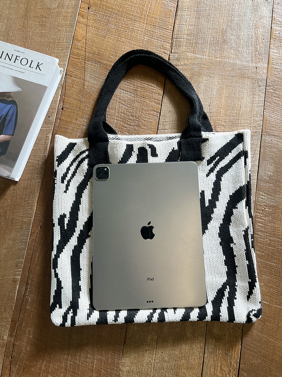 Knitted Big Eco Bag (4 colors)