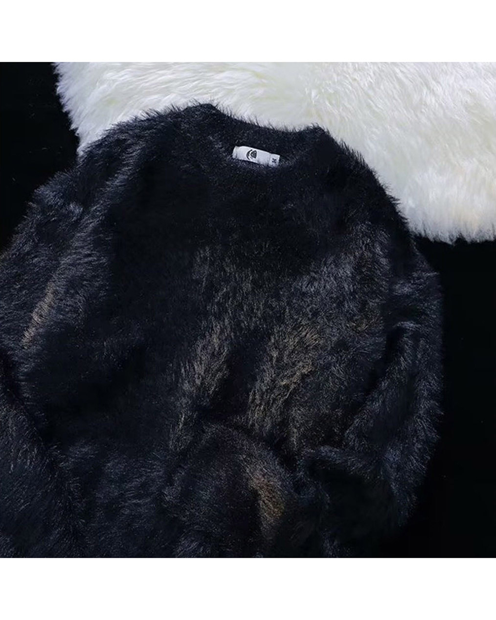 남자 겨울 앙고라 니트 코디