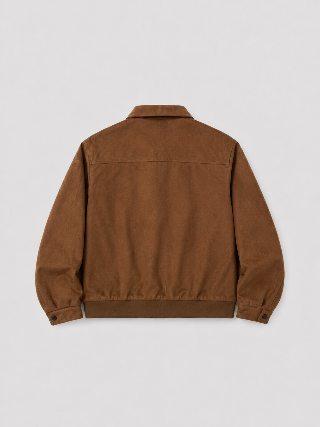 [당일출고] 미니멀 스웨이드 크롭 자켓 (2color)