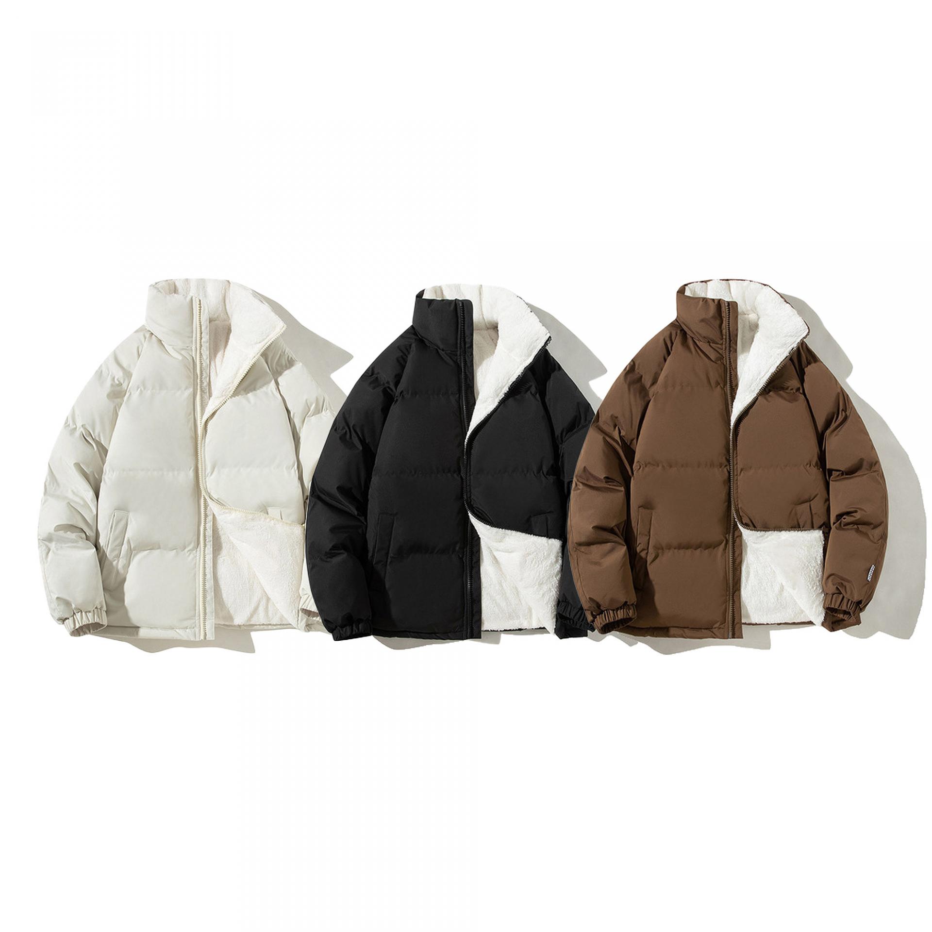 남자 양털 패딩