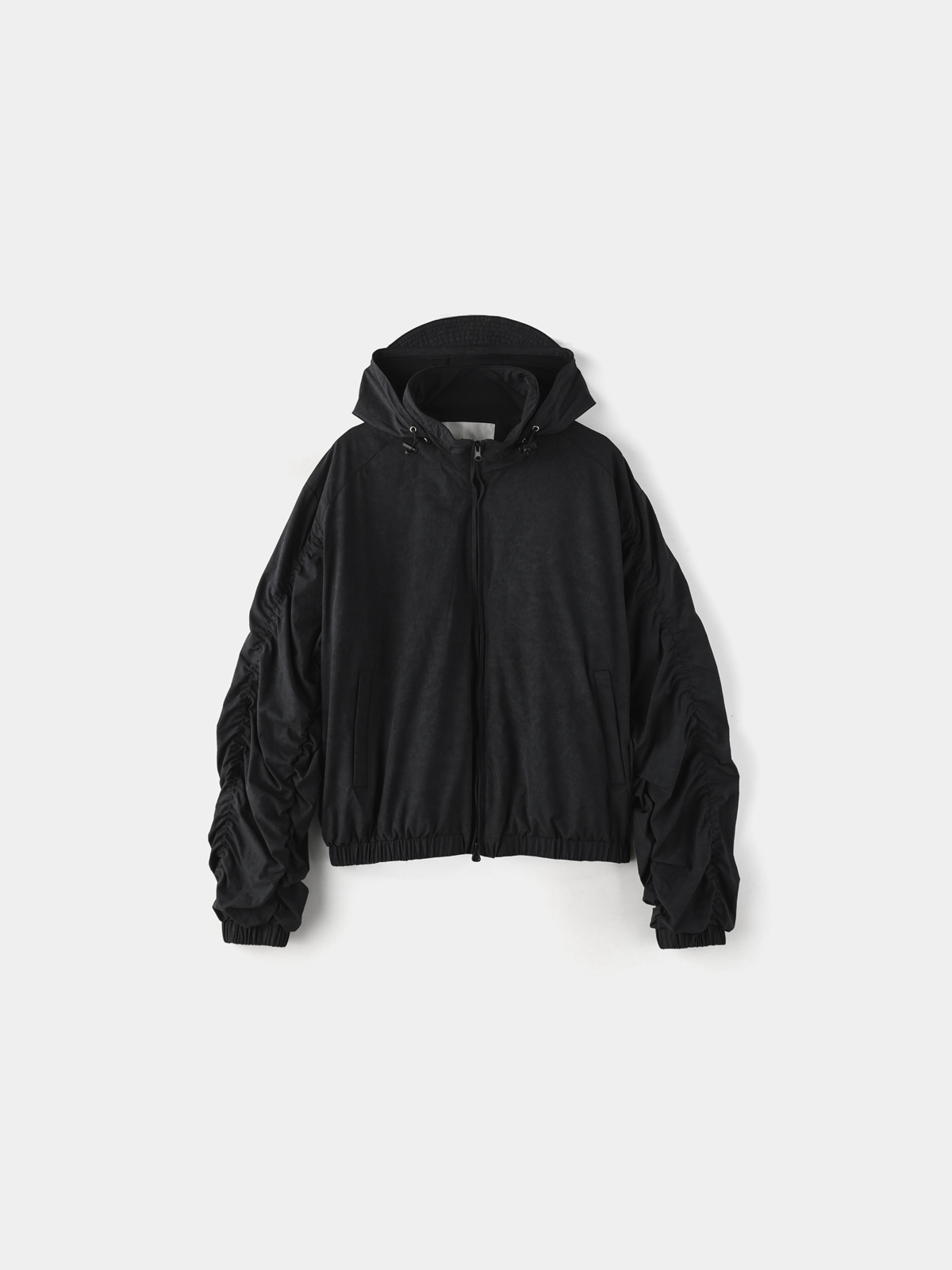 후드 셔링 바람막이