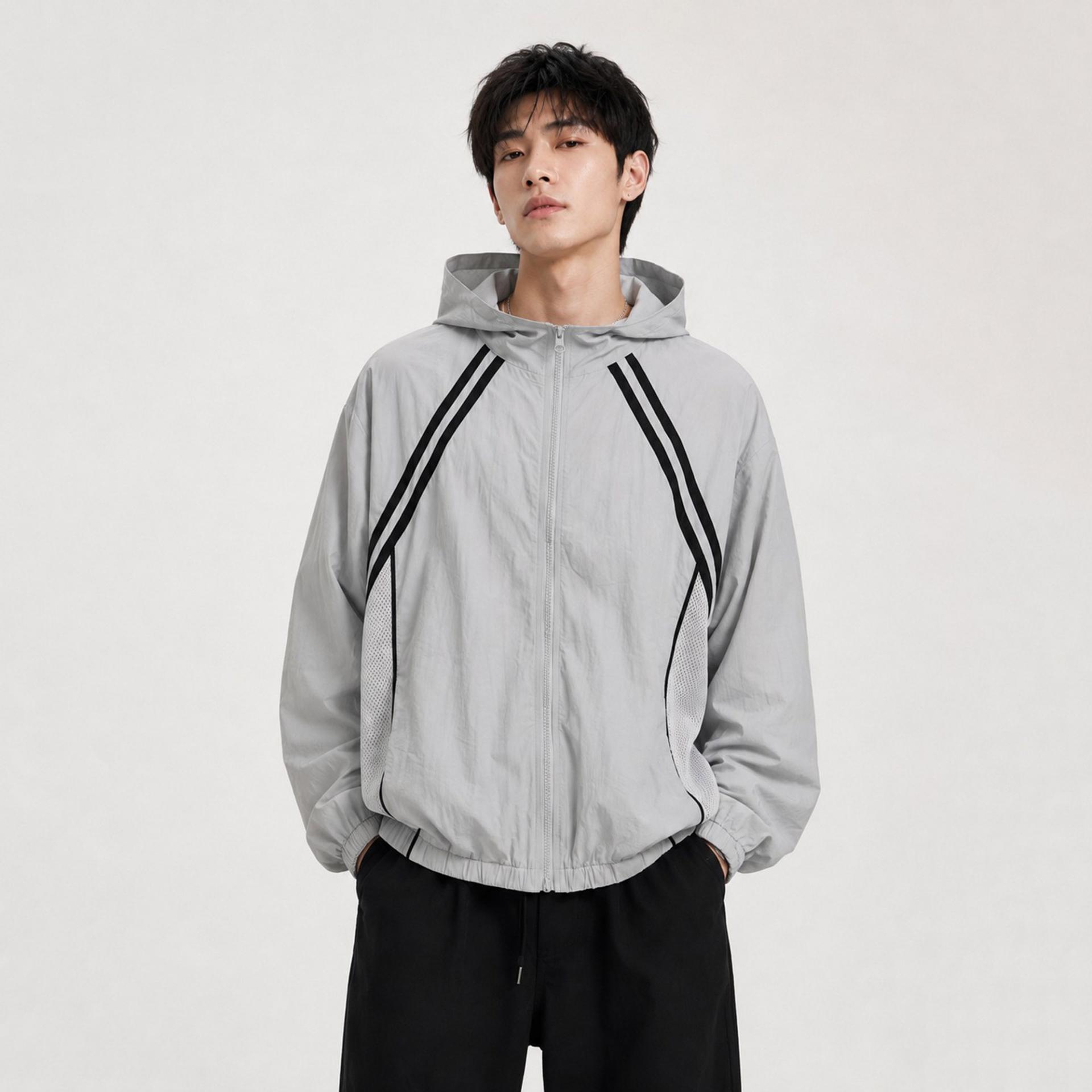 남자 후드 바람막이