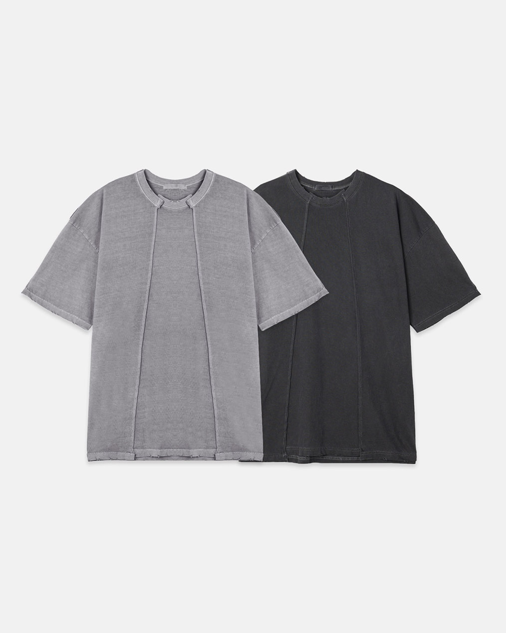 남자 피그먼트 반팔 티셔츠