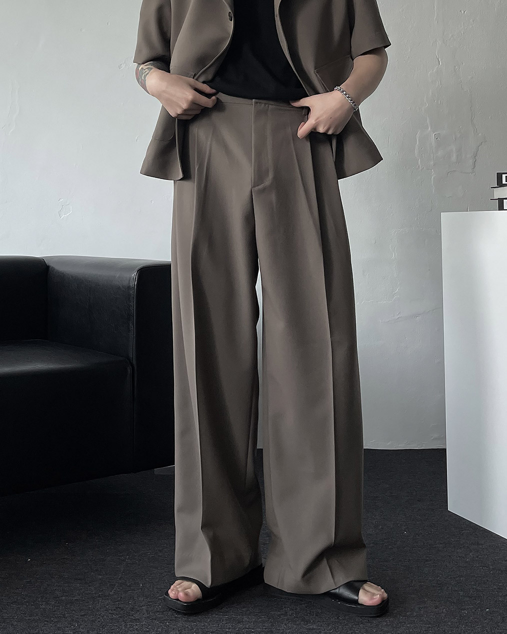 남자 여름 셋업