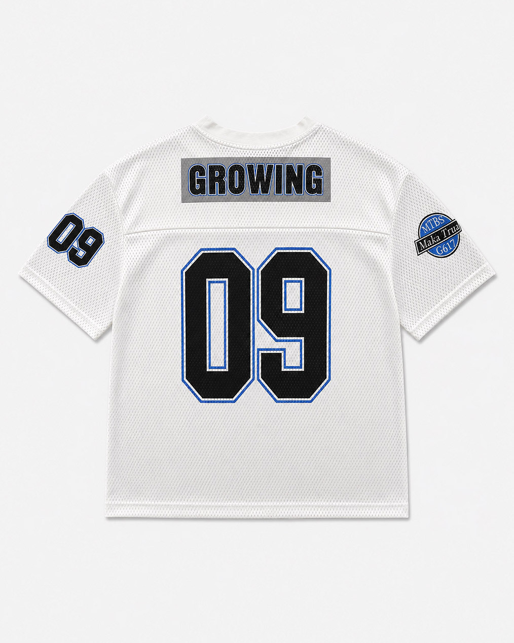 [Unisex] No.09 매쉬 브이넥 져지 반팔 티셔츠