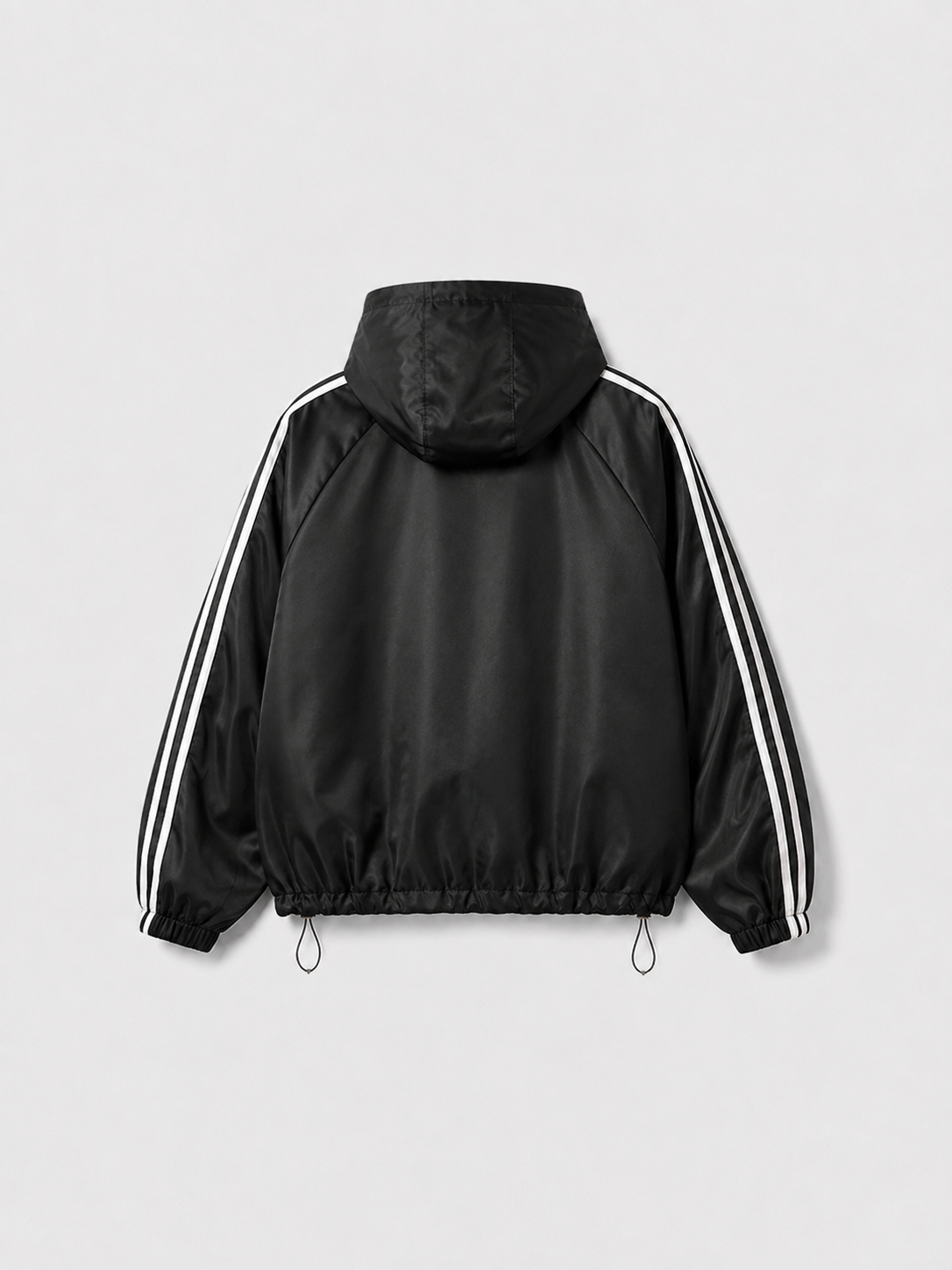 Unisex 투웨이 더블 라인 후드 바람막이 (2 colors)