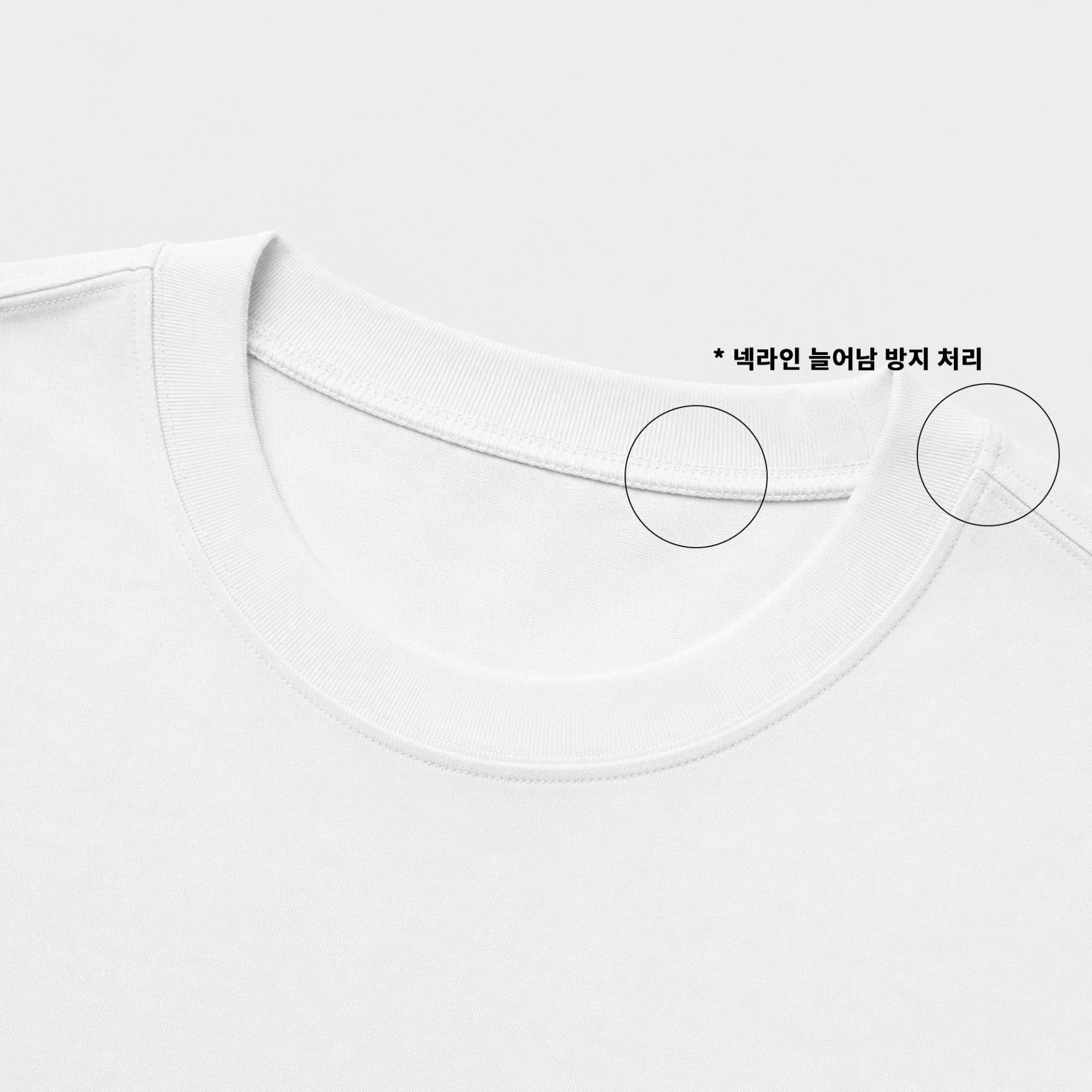 오버핏 반팔