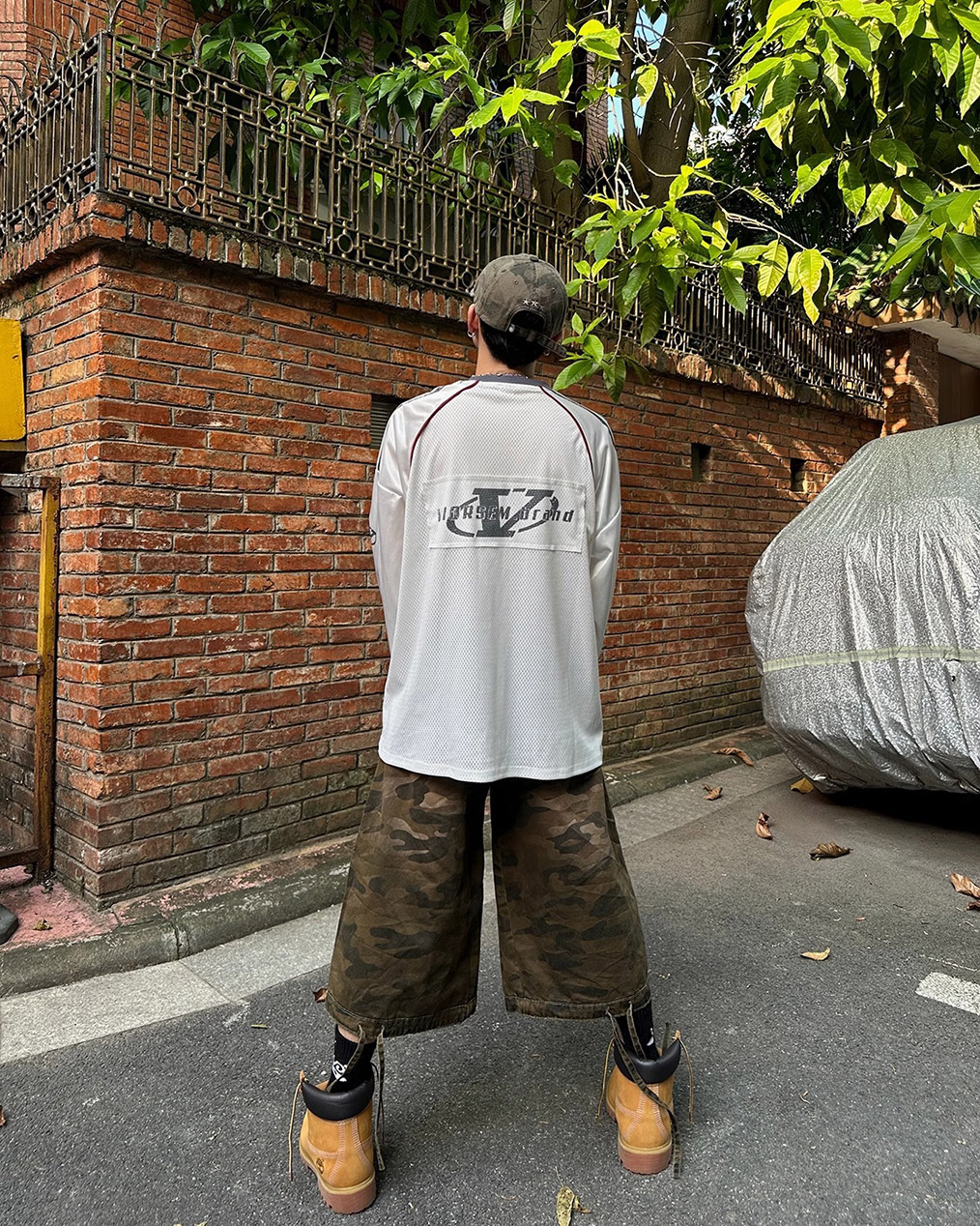 [Unisex] 오브 브이넥 져지 긴팔 티셔츠 (2 colors)