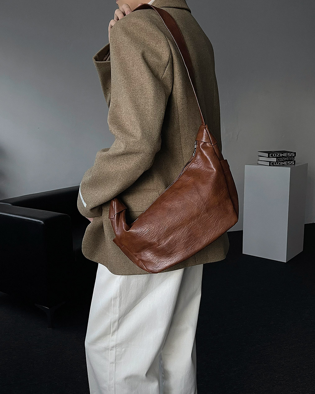 남자 베이직 울 자켓