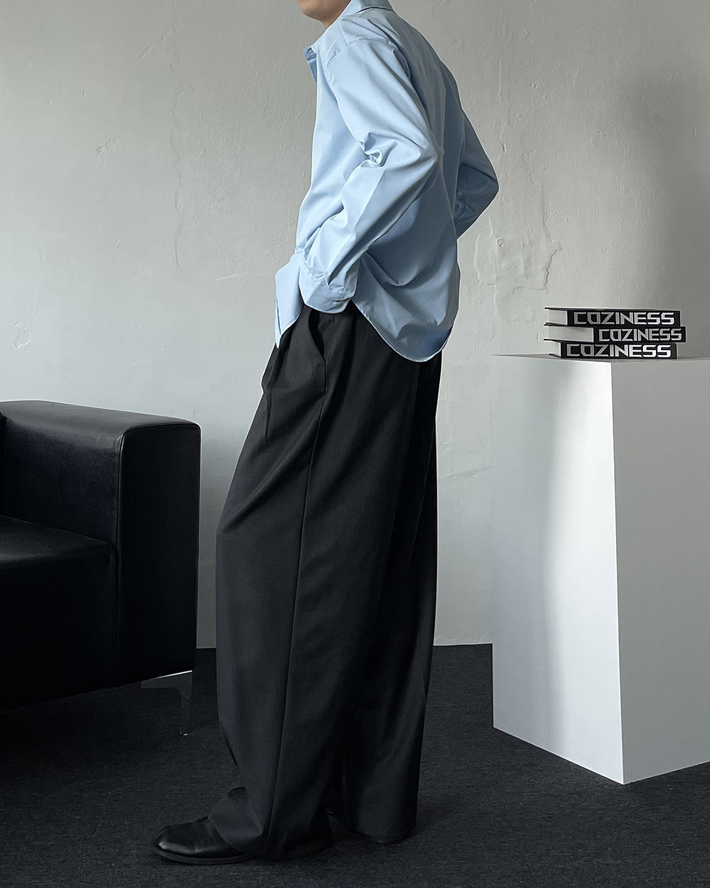 남자 레이어드 셔츠