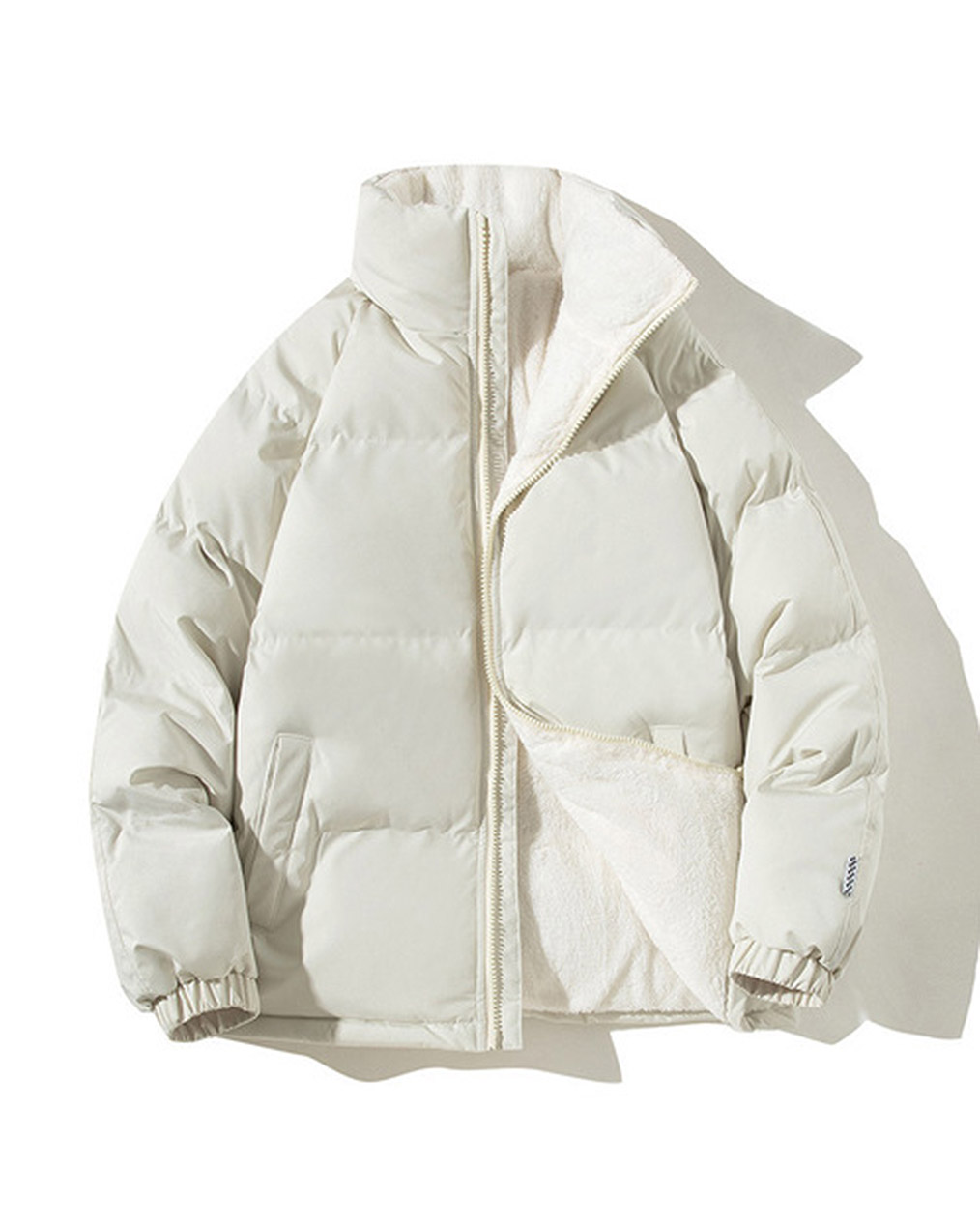 남자 겨울 양털 패딩