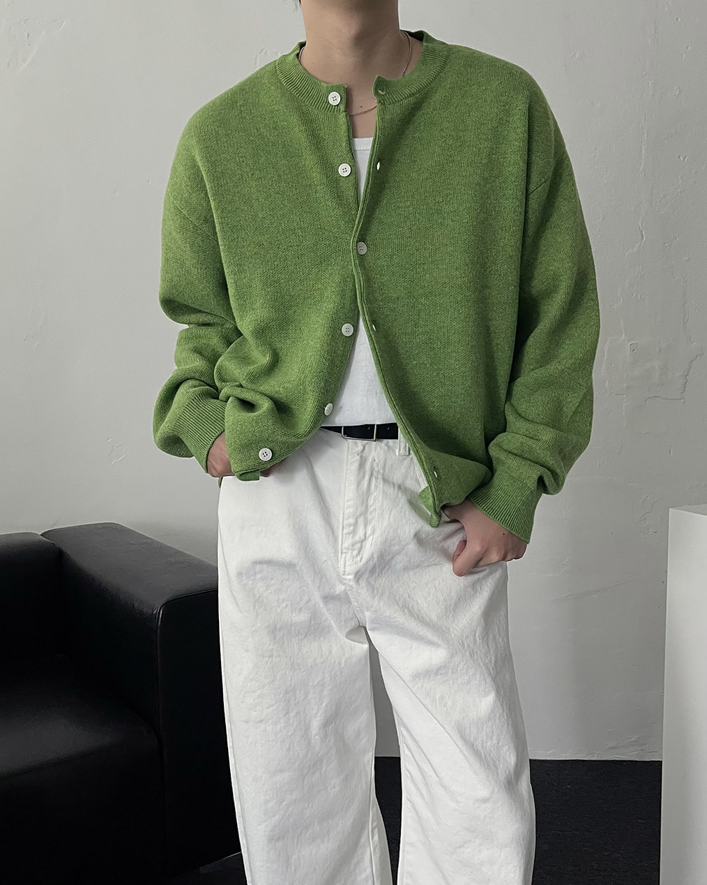 남자 가디건 코디