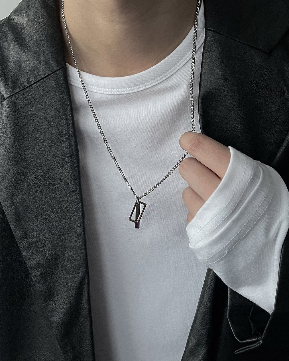 남자 가죽 자켓