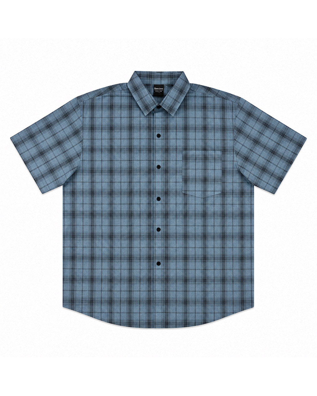 데이 아론 썸머 포켓 반팔 체크 셔츠 (3 colors)
